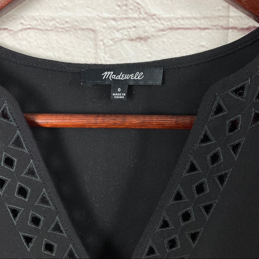 Madewell black shift dress - Picture 3 of 5